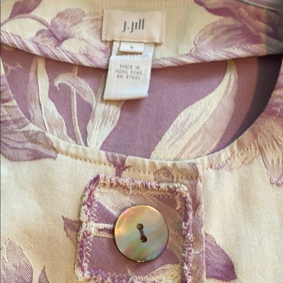 J Jill S floral print jacket - Picture 2 of 7